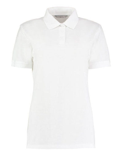 Kustom Kit KK703 Ladies Klassic Superwash Polo - White