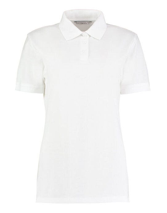 Kustom Kit KK703 Ladies Klassic Superwash Polo - White