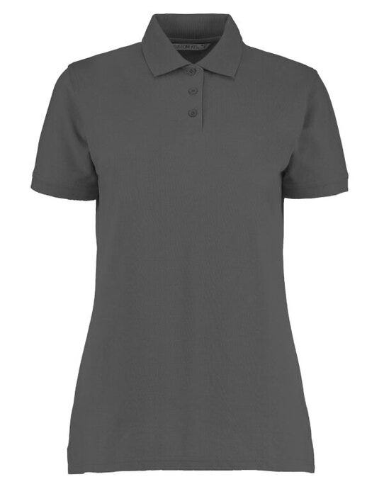 Kustom Kit KK703 Ladies Klassic Superwash Polo - Charcoal