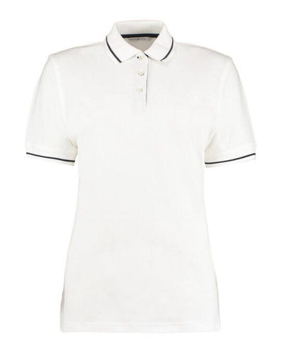Kustom Kit KK706 Ladies St Mellion Polo - White/Navy