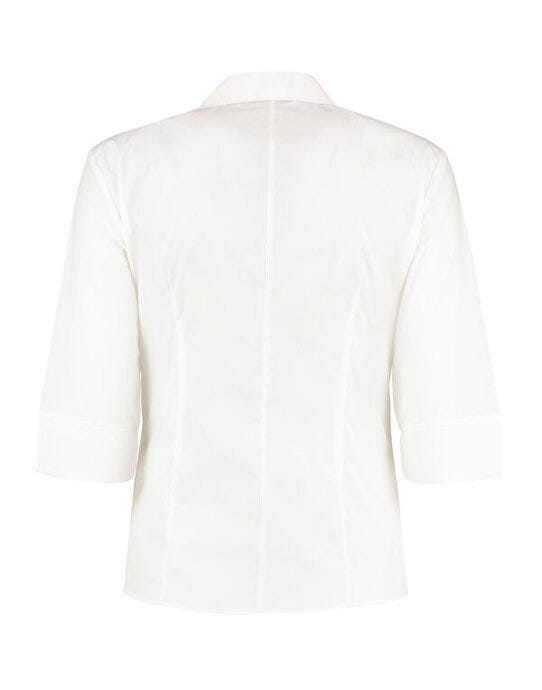 Kustom Kit KK715 Ladies 3/4 Continental Blouse - White