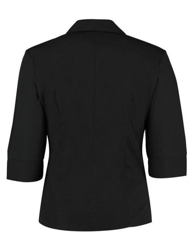 Kustom Kit KK715 Ladies 3/4 Continental Blouse - Black