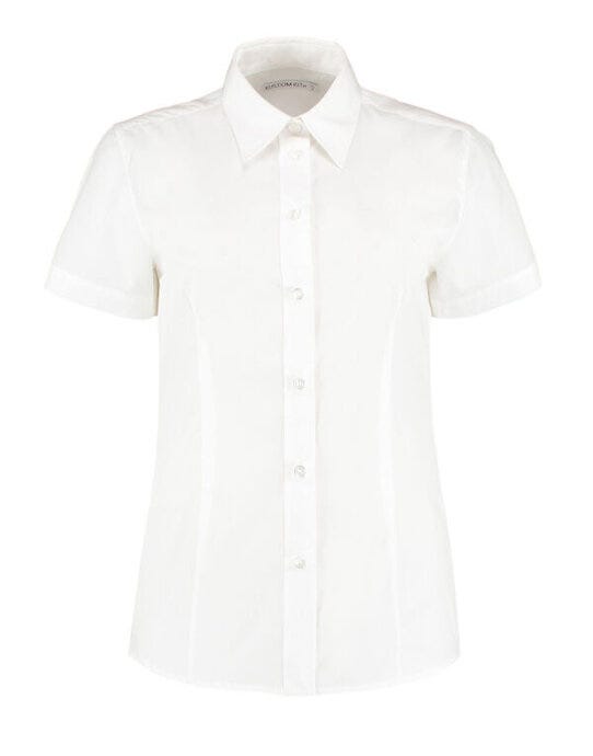 Kustom Kit KK728 Lady Clasic S Workforce Shirt - White
