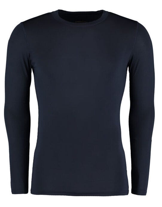 Kustom Kit KK979 Mens Warmtex LS Baselayer - Navy