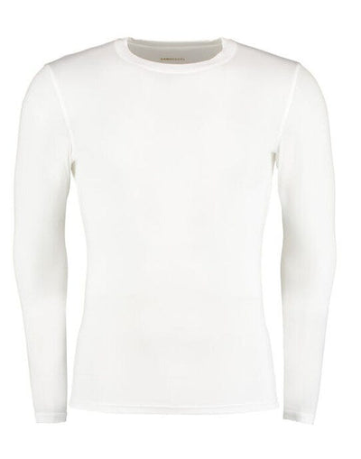 Kustom Kit KK979 Mens Warmtex LS Baselayer - White