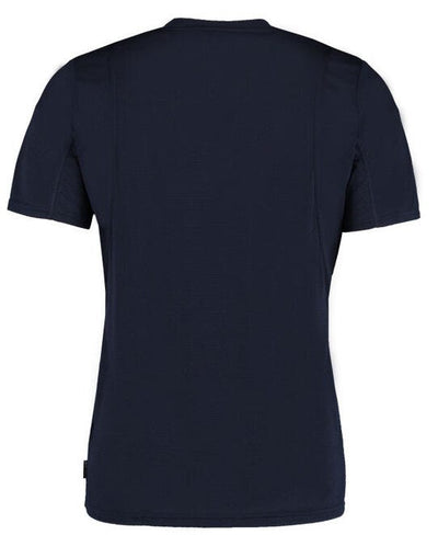 Kustom Kit KK991 Mens Cooltex Contrast Tee - Navy/Navy