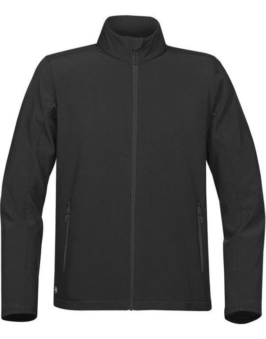 Stormtech KSB-1 Mens Orbiter Softshell - Black/Carbon
