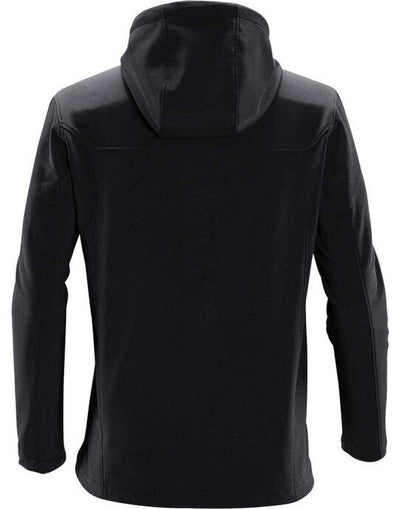 Stormtech KSH-1 Men's Orbiter Softshell Hoody - Black/Dolphin