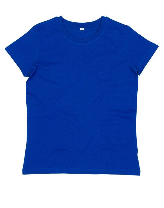 Mantis M02 Womens Essential Organic T - Royal Blue