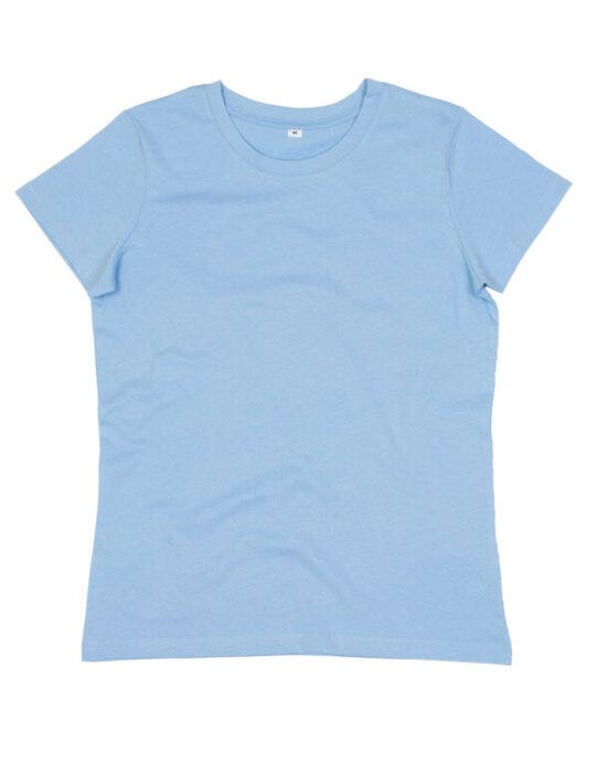 Mantis M02 Womens Essential Organic T - Sky Blue