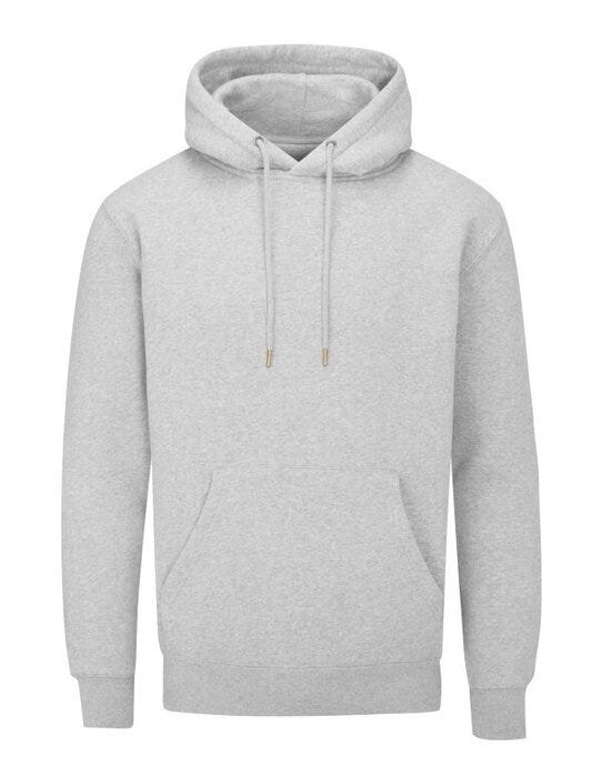 Mantis M04 Essential Organic Hoodie - Heather Grey Melange