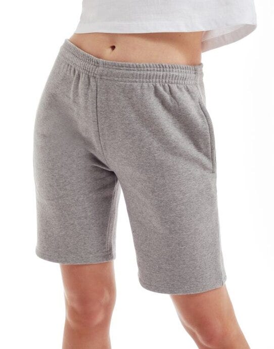 Mantis M07 Unisex Essential Organic Shorts - Heather Grey Melange