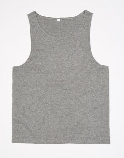Mantis M133 One Drop Armhole Vest - Heather Grey Melange
