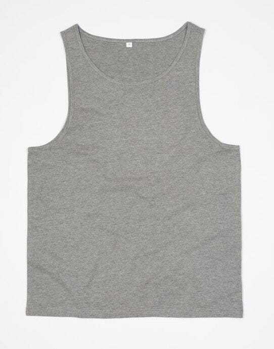 Mantis M133 One Drop Armhole Vest - Heather Grey Melange