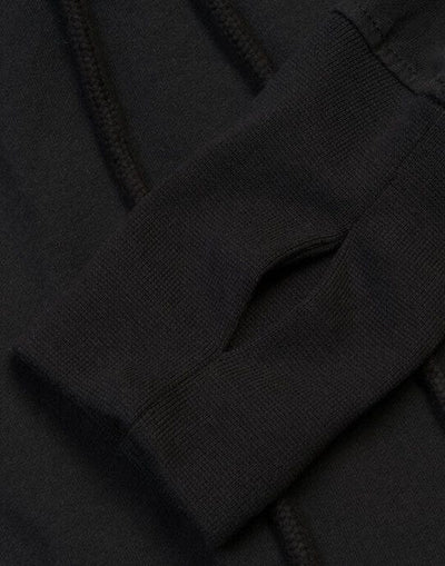 Mantis M140 Womens Cropped Hoodie - Black