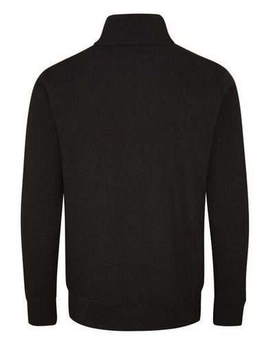 Mantis M197 Unisex Organic 1/4 Zip Sweat - Black