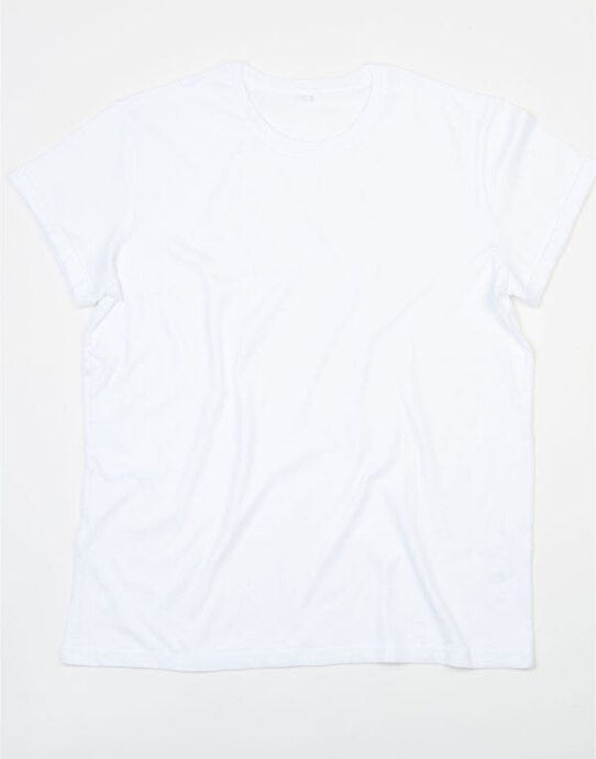 Mantis M80 Mens Roll Sleeve T - White