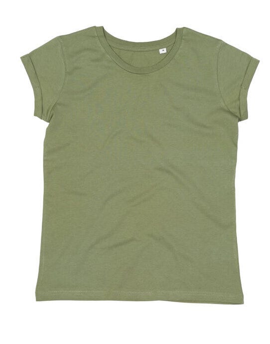 Mantis M81 Womens Roll Sleeve T - Soft Olive