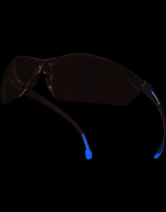 Delta Plus MEIA Polycarbonate Lens Glasses - Clear