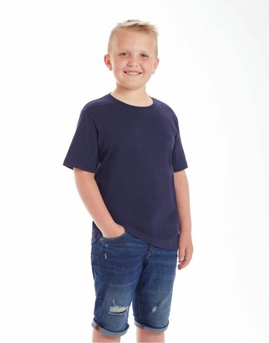 Mantis MK01 Kids Essential Organic T - Navy
