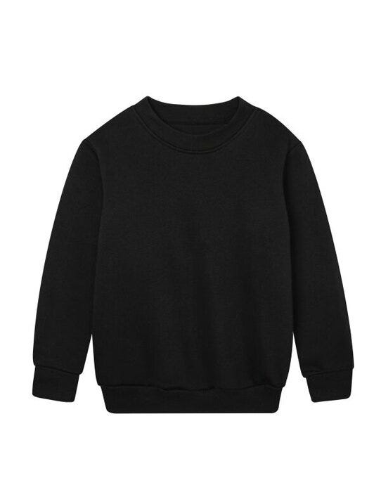 Mantis MK05 Kids Essential Organic Sweatshirt - Black