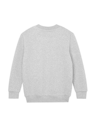 Mantis MK05 Kids Essential Organic Sweatshirt - Heather Grey Melange