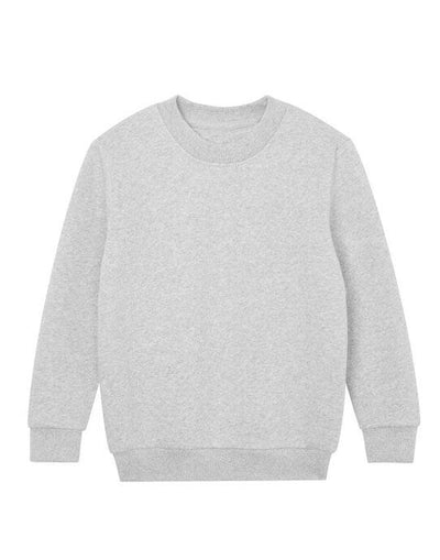 Mantis MK05 Kids Essential Organic Sweatshirt - Heather Grey Melange