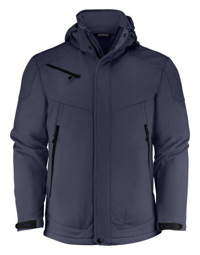 Printer Essentials PE2261035 Men Skeleton Softshel - Navy