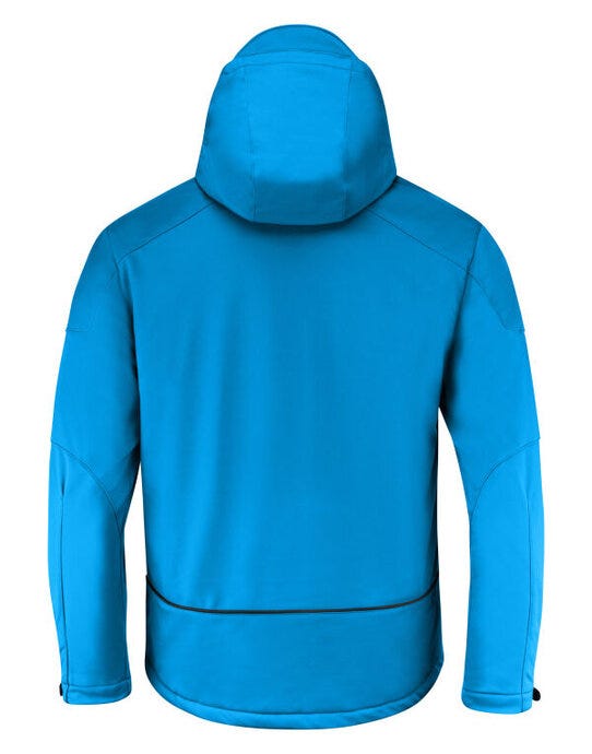 Printer Essentials PE2261035 Men Skeleton Softshel - Ocean Blue