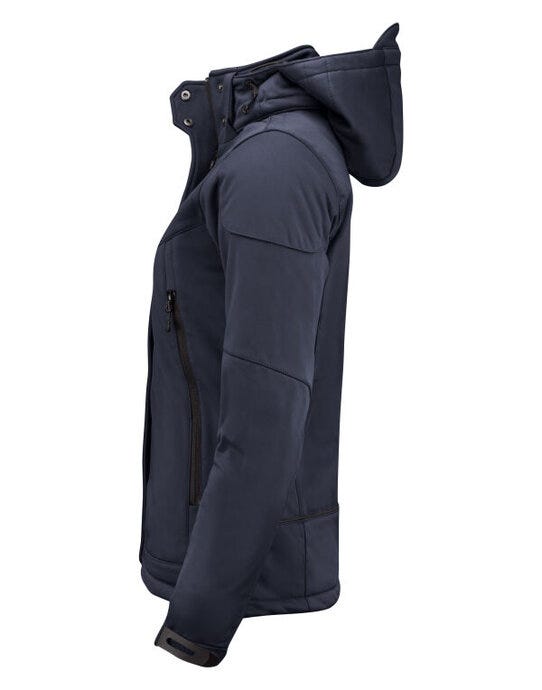 Printer Essentials PE2261041 Printer Ladies Skeleton Softshell Jacket - Navy