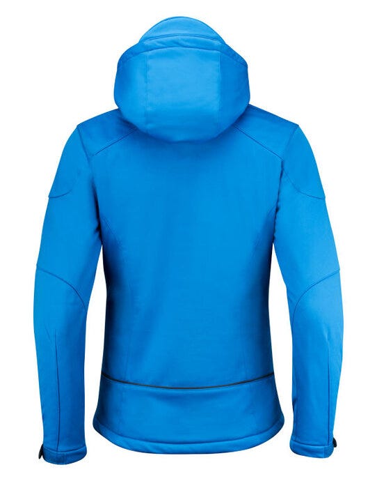 Printer Essentials PE2261041 Printer Ladies Skeleton Softshell Jacket - Ocean Blue