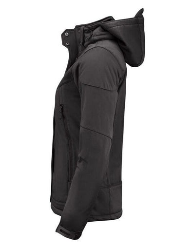 Printer Essentials PE2261041 Printer Ladies Skeleton Softshell Jacket - Black