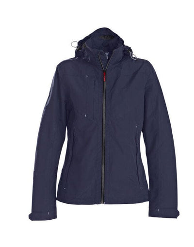 Printer Essentials PE2261043 Printer Ladies Flat Track Jacket - Navy