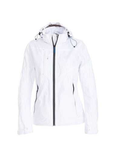 Printer Essentials PE2261043 Printer Ladies Flat Track Jacket - White