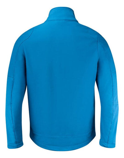 Printer Essentials PE2261044 Printer Mens Trial Softshell Jacket - Ocean Blue