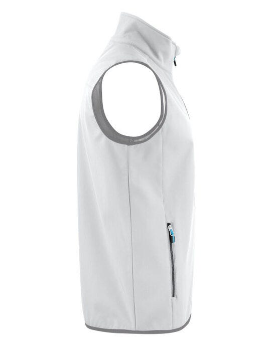 Printer Essentials PE2261059 Printer Mens Trial Vest - White