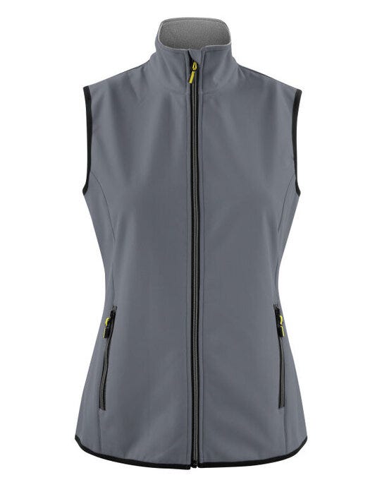 Printer Essentials PE2261060 Printer Ladies Trial Vest - Steel Grey