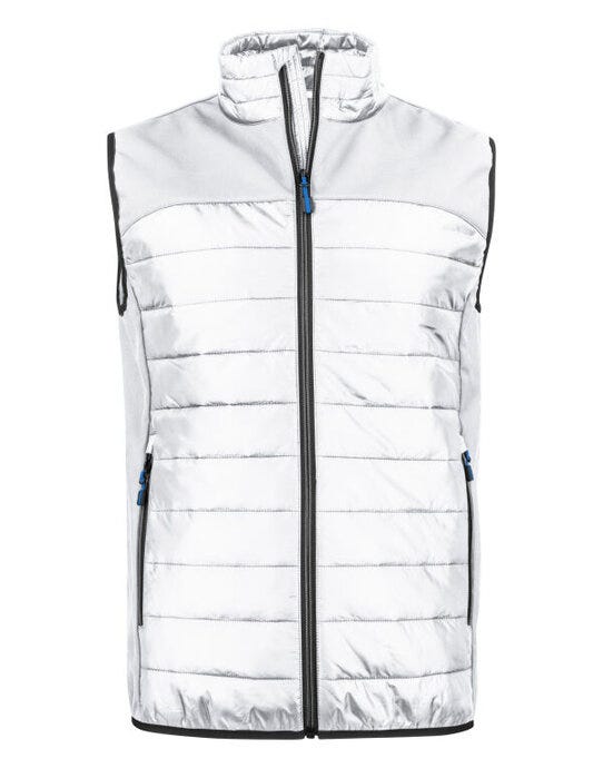 Printer Essentials PE2261063 Printer Mens Expedition Vest - White