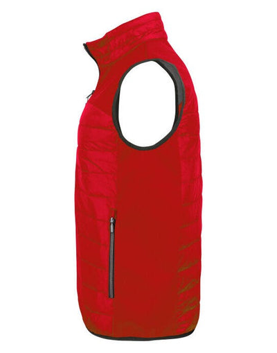 Printer Essentials PE2261063 Printer Mens Expedition Vest - Red