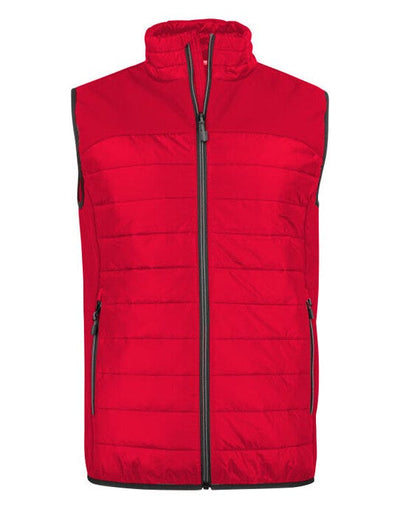 Printer Essentials PE2261063 Printer Mens Expedition Vest - Red