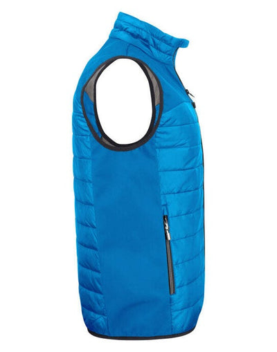 Printer Essentials PE2261063 Printer Mens Expedition Vest - Ocean Blue