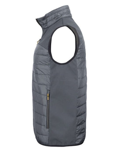 Printer Essentials PE2261063 Printer Mens Expedition Vest - Steel Grey