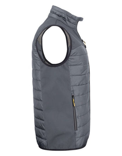 Printer Essentials PE2261063 Printer Mens Expedition Vest - Steel Grey