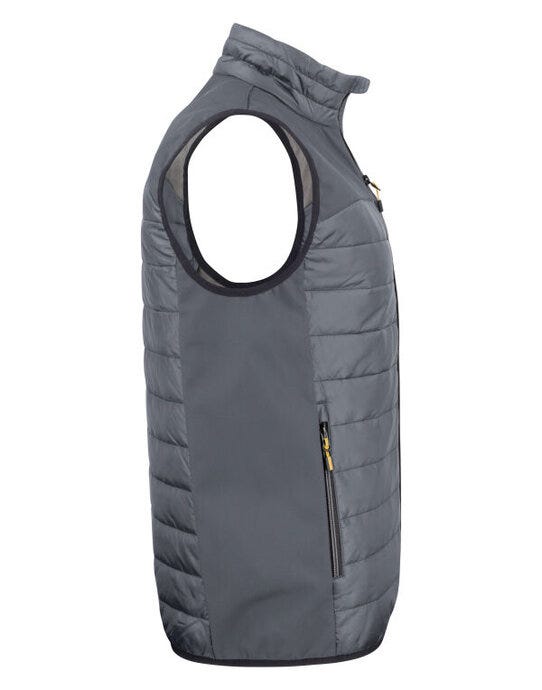 Printer Essentials PE2261063 Printer Mens Expedition Vest - Steel Grey