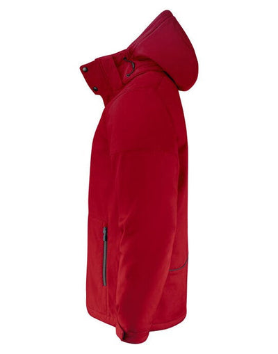Printer Essentials PE2261069 Printer Mens Overlanding Jacket - Red