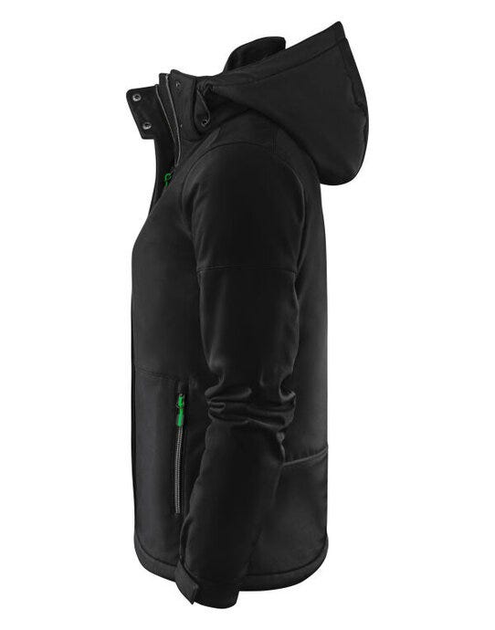 Printer Essentials PE2261070 Printer Ladies Overlanding Jacket - Black