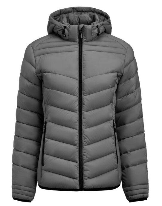 Printer Essentials PE2261078 Ladies Base Jacket - Steel Grey