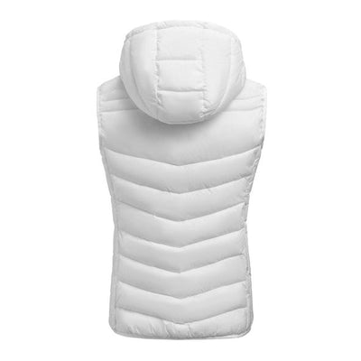 Printer Essentials PE2261082 Printer Essential Ladies Base Bodywarmer - White