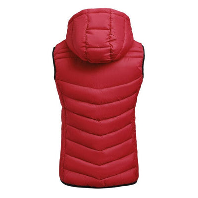 Printer Essentials PE2261082 Printer Essential Ladies Base Bodywarmer - Red