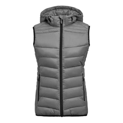 Printer Essentials PE2261082 Printer Essential Ladies Base Bodywarmer - Steel Grey